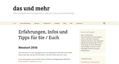 Desktop Screenshot of das-und-mehr.de